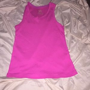 Different colored tank tops